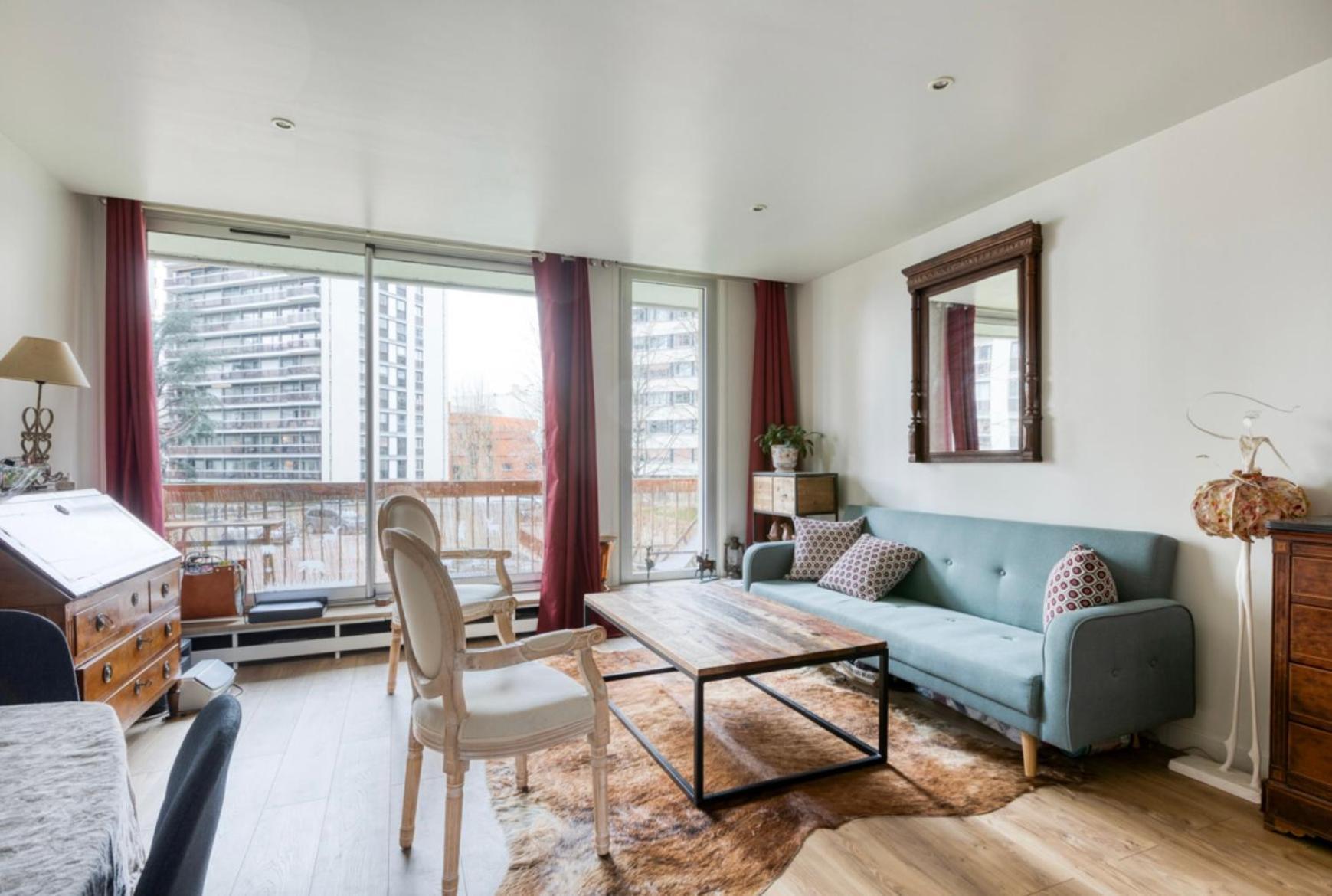 Apartamento T2 Lumineux Avec Terrasse Boulogne-Billancourt Exterior foto